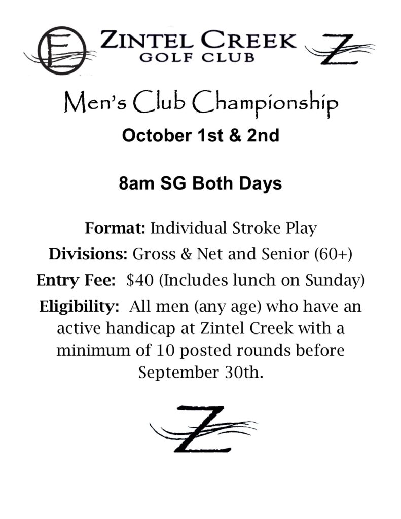 PGA National Club Championship Men's Tournament