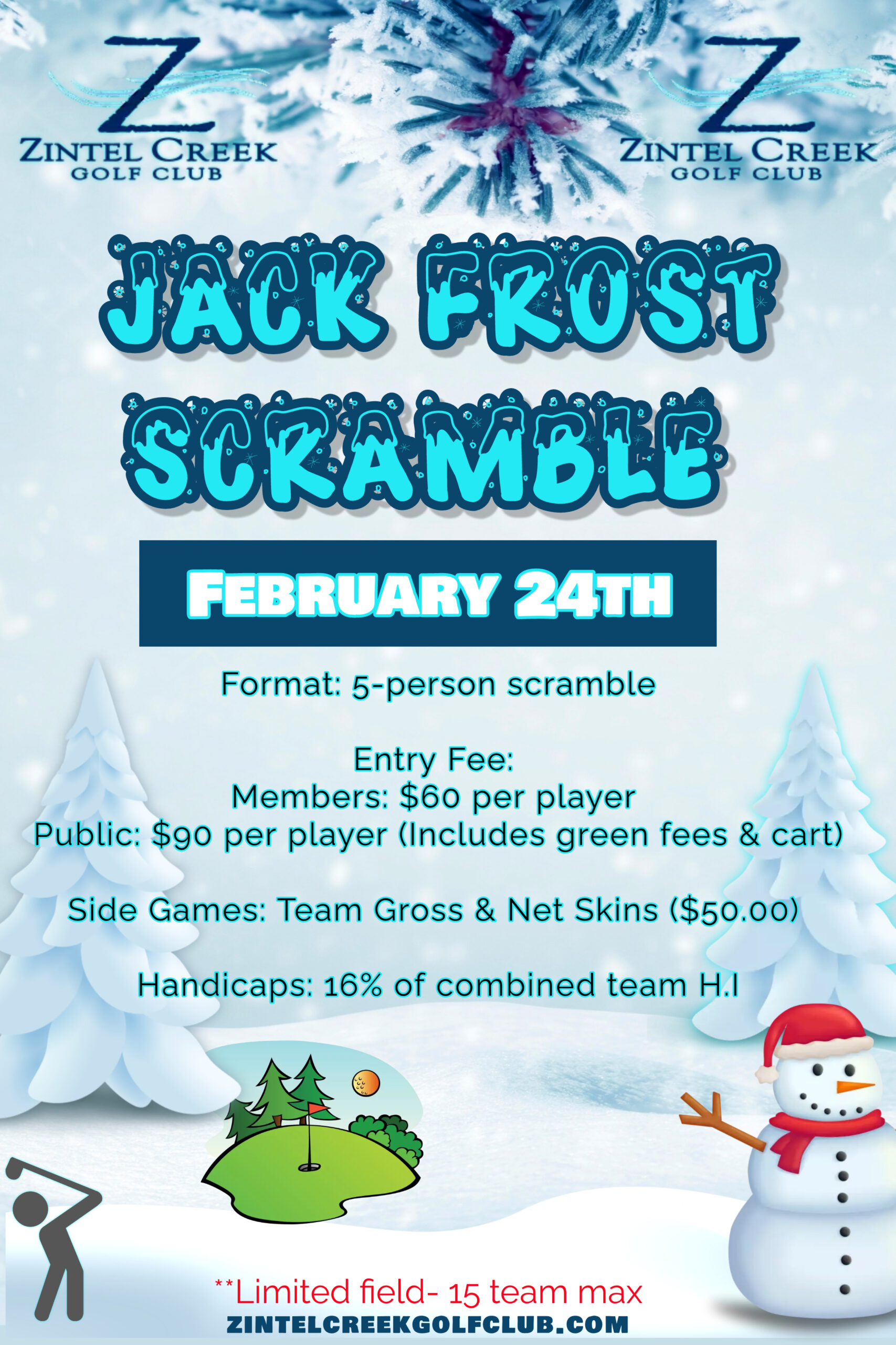 2024 Jack Frost • Zintel Creek Golf Club